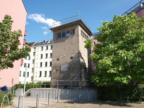 Wachturm in der Kieler Str. Gedenkstätte Günter Litfin