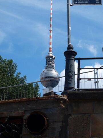 Fernsehturm Berlin vom Spreedampfer